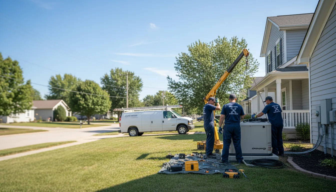 Generator Installation in Aurora, NE near me